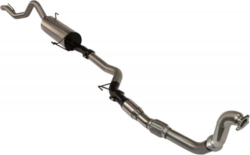 Holden Rodeo (2007-2008) RA 3.0L SWB CRD Dual Cab Manta Exhaust - Canyon Off-Road