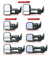 Load image into Gallery viewer, Toyota Landcruiser 78 Series (2023-2028) Troop Carrier Clearview Towing Mirrors
