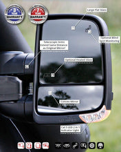 Load image into Gallery viewer, GWM Cannon (2021-2023) XSR Model Clearview Towing Mirrors
