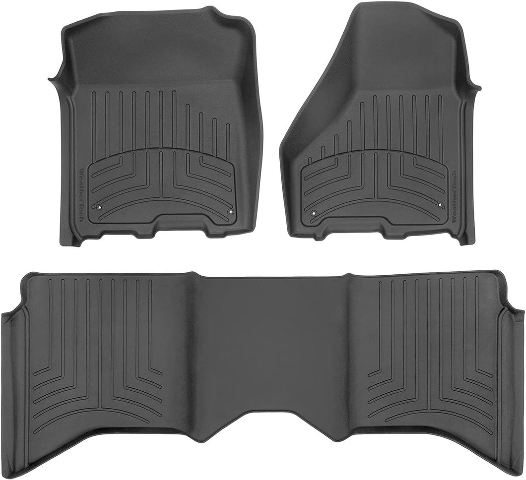 Jeep Gladiator (2021-2025) Weathertech HP Floor Liner (Front & Rear Set)