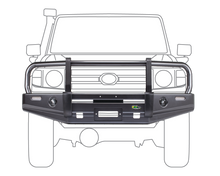 Load image into Gallery viewer, Toyota LC 75, 78 &amp; 79 Series (84-07) Ironman Deluxe Bull Bar
