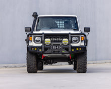 Load image into Gallery viewer, Toyota LC 76, 78 &amp; 79 Series (24+) Ironman APEX Bull Bar &amp; Lights Kit
