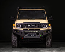 Load image into Gallery viewer, Toyota LC 76, 78 &amp; 79 Series (24+) Ironman Raid Bull Bar &amp; Lights Kit
