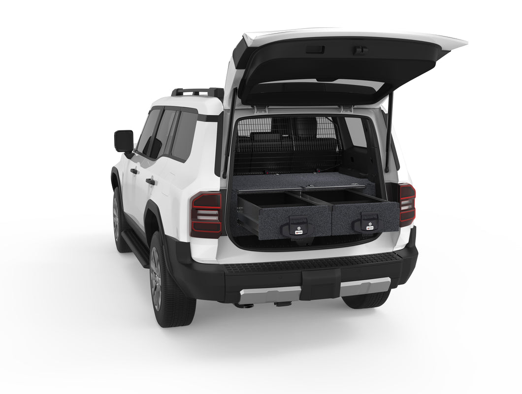 Toyota Landcruiser Prado 250 Series (2024-2026) GXL 4WD Interiors Fixed Floor Drawers