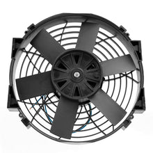 Load image into Gallery viewer, Davies Craig Universal Fan 10&quot; Fan Skew Blade Pull 12V (696CFM) (56mm Deep)
