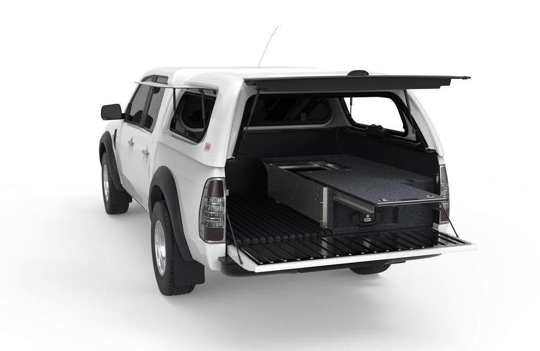 Ford Ranger (01/2006-09/2011) 4WD Interiors Single Drawer with Roller Top
