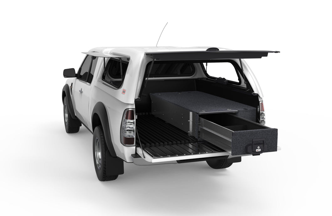 Ford Ranger (01/2006-09/2011) 4WD Interiors Single Drawer with Fixed Top