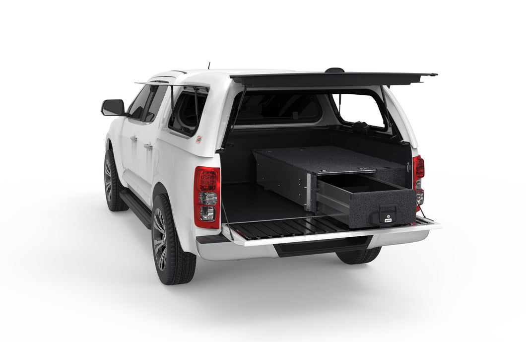Holden Colorado (08/2012-12/2020) 4WD Interiors Single Drawer with Fixed Top