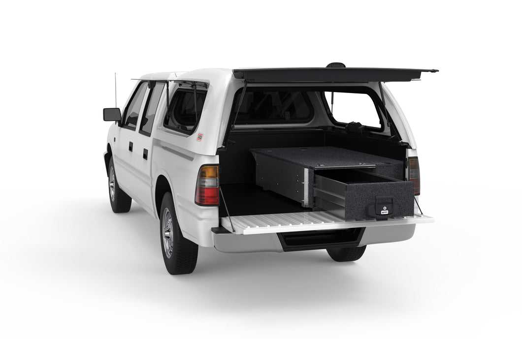 Holden Rodeo (01/1988-11/2002) 4WD Interiors Single Drawer with Fixed Top
