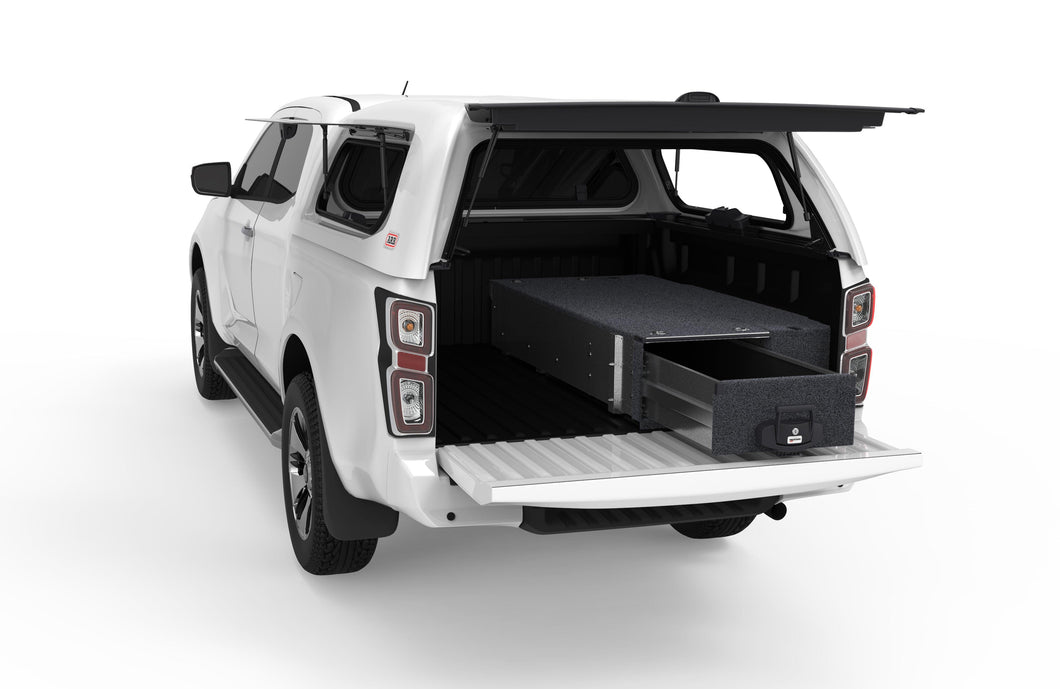 Isuzu D-max (10/2020-current) 4WD Interiors Single Drawer with Fixed Top