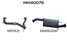 Load image into Gallery viewer, Nissan Patrol (2010-2025) Y62 V8 5.6L MID SECTION Manta Exhaust
