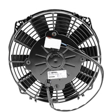 Load image into Gallery viewer, SPAL Universal Fan 08&quot; Fan Straight Blade Pull 12V (431CFM) (52mm Deep)
