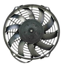 Load image into Gallery viewer, SPAL Universal Fan 09&quot; Fan Skew Blade Push 12V (590CFM) (52mm Deep)
