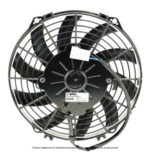 Load image into Gallery viewer, SPAL Universal Fan 09&quot; Fan Skew Blade Pull 12V (602CFM) (52mm Deep)
