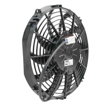 Load image into Gallery viewer, SPAL Universal Fan 10&quot; Fan Skew Blade Pull 12V (708CFM) (52mm Deep)
