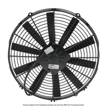 Load image into Gallery viewer, SPAL Universal Fan 14&quot; Fan Straight Blade Push 12V (1263CFM) (62mm Deep)
