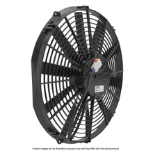 Load image into Gallery viewer, SPAL Universal Fan 14&quot; Fan Straight Blade Push 12V (1263CFM) (62mm Deep)
