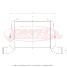 Load image into Gallery viewer, Mazda RX2-RX7 Series 1-3 12AT / 13BT Rotary 68mm Intercooler 3&quot; Outlets
