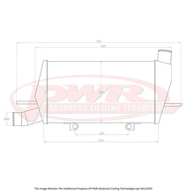 Load image into Gallery viewer, Mitsubishi EVO 10 (2007-2016) 68mm Intercooler
