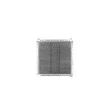 Load image into Gallery viewer, Universal Trans Oil Cooler Kit Trans Oil Cooler - 280 x 255 x 19mm (-6 AN fittings) suits 11&quot; SPAL Fan, Temp Switch Boss
