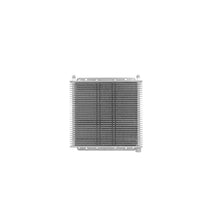 Load image into Gallery viewer, Universal Trans Oil Cooler Kit Trans Oil Cooler - 280 x 255 x 19mm (-6 AN fittings) suits 11&quot; SPAL Fan, Temp Switch Boss
