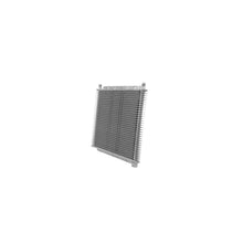 Load image into Gallery viewer, Universal Trans Oil Cooler Kit Trans Oil Cooler - 280 x 255 x 19mm (-6 AN fittings) suits 11&quot; SPAL Fan, Temp Switch Boss

