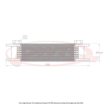 Load image into Gallery viewer, Universal Engine Oil Cooler Plate and Fin 280 x 69 x 37mm (7 Row)
