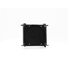 Load image into Gallery viewer, Universal Engine Oil Cooler Plate and Fin 280 x 256 x 37mm (28 Row) suits 9&quot; SPAL Fan, Temp Switch Boss
