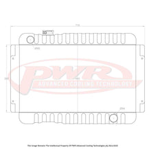 Load image into Gallery viewer, Holden HJ - HZ V8 Chev (1971-1980) 55mm Downflow Radiator
