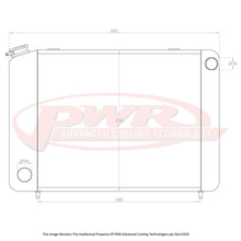Load image into Gallery viewer, Ford Cortina TE - TF 6CYL (1976-1982) 55mm Radiator with 16&quot; SPAL Fan Mounts
