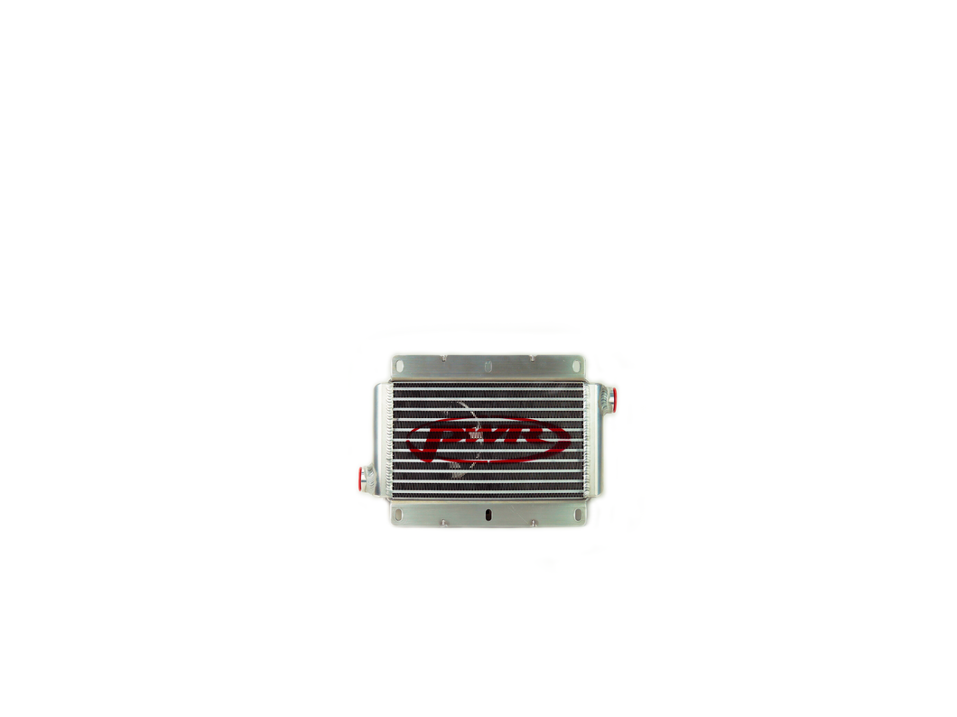 42mm Universal Oil / Fuel Cooler Module With Twin Fan Shroud Assembly