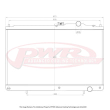 Load image into Gallery viewer, Mitsubishi Evo 3 (1995-1996) 42mm Radiator
