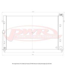 Load image into Gallery viewer, Holden Commodore (2004-2007) VZ V8 6.0L 55mm Radiator
