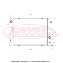 Load image into Gallery viewer, Land Rover Defender (1998-2006) TD5 PWR 55mm Radiator
