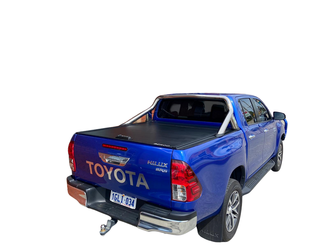 Toyota Hilux (2015-2024) EXTRA CAB GUN Lockable Roller Ute Tray Cover