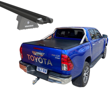 Load image into Gallery viewer, Toyota Hilux (2015-2024) EXTRA CAB GUN Lockable Roller Ute Tray Cover
