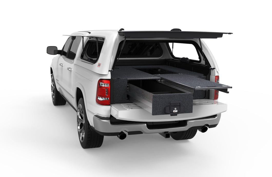 Ram 1500 Ds (01/2018-12/2023) 4WD Interiors Single Drawer with Roller Top