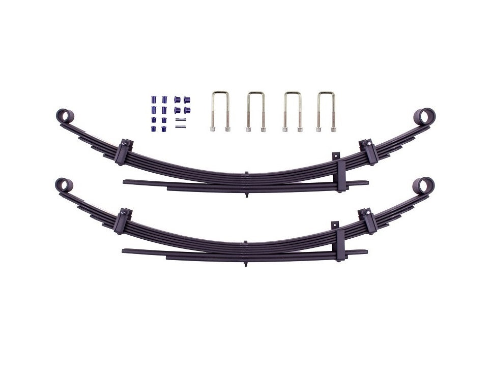 Toyota Hilux (1983-1997)  Tough Dog Leaf Springs (Pair)  Includes Bush Kit And U-Bolts To Suit