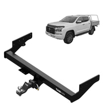 Load image into Gallery viewer, Tag Heavy Duty Towbar &amp; Direct Fit Wiring for Mitsubishi Triton MV Cab Chassis (02/2024 - On)
