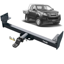 Load image into Gallery viewer, TAG Heavy Duty Towbar &amp; Direct Fit Wiring Kit for Isuzu D-MAX No Rear Step (06/2012 - 06/2020)
