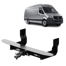 Load image into Gallery viewer, TAG Heavy Duty Towbar &amp; Direct Fit Wiring for Mercedes Benz Sprinter Van 904, VS30 Wide Chassis (01/2019 - On)
