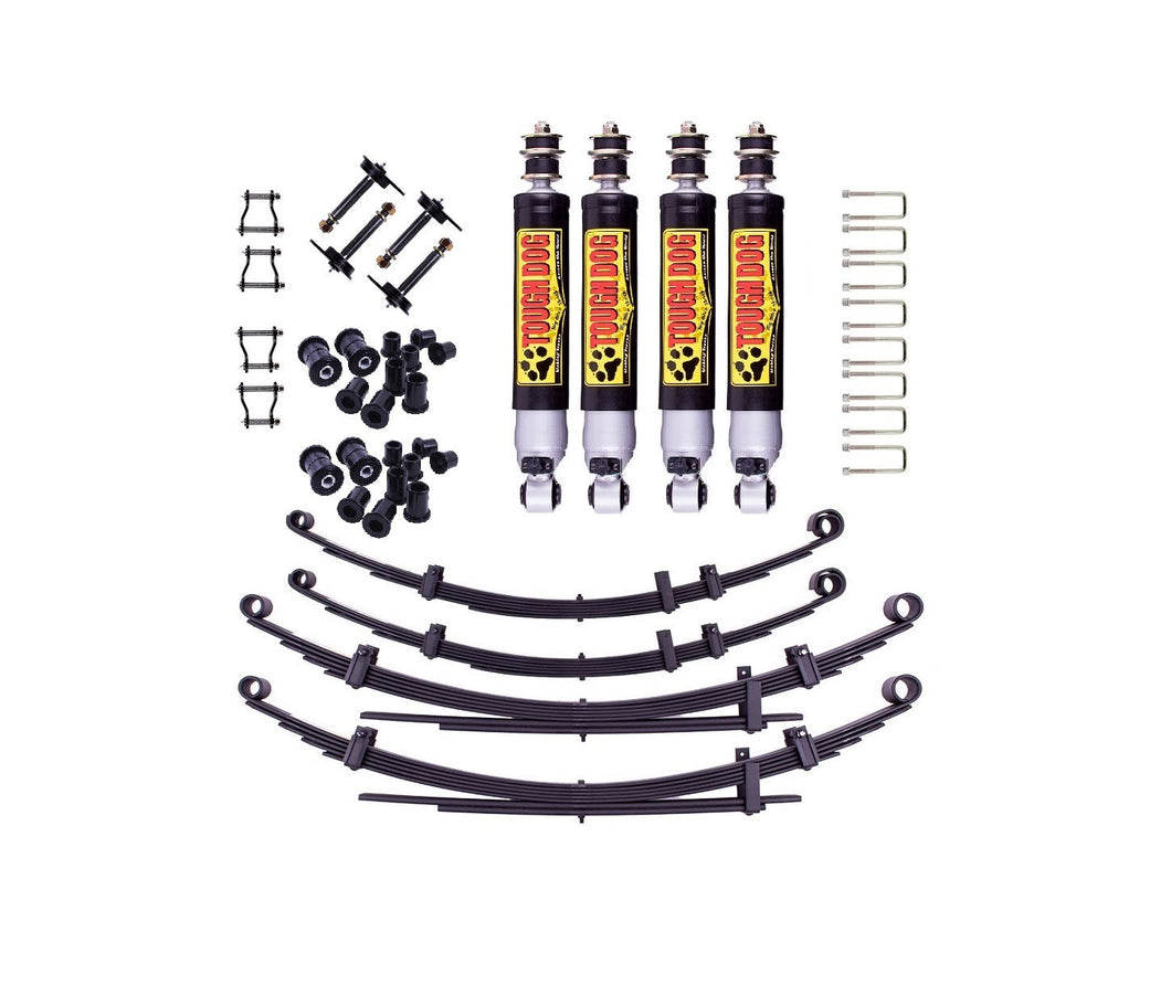 Toyota Hilux (4/1979-11/1983) SAF 50/50mm suspension lift kit - Tough Dog Adjustable