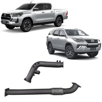 Redback Extreme Duty Exhaust DPF Adaptor Kit for Toyota Hilux / Fortuner (07/2015 - on)