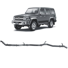 Load image into Gallery viewer, Redback Extreme Duty Exhaust for Toyota Landcruiser 76 Series Wagon (03/2007 - 10/2016)
