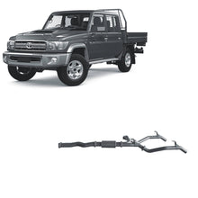 Load image into Gallery viewer, Redback Extreme Duty Twin Exhaust for Toyota Landcruiser 79 Series Single and Double Cab (11/2016 - on)
