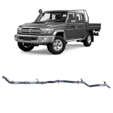 Load image into Gallery viewer, Redback Extreme Duty Exhaust for Toyota Landcruiser 79 Series Double Cab with DPF Adapter
