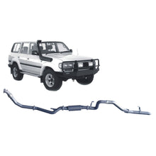 Load image into Gallery viewer, Redback 4x4 Extreme Duty Exhaust for Toyota Landcruiser 80 Series 4.2L 1HD-T/FT (01/1990 - 02/1998)
