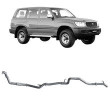 Load image into Gallery viewer, Redback Extreme Duty Exhaust for Toyota Landcruiser 105 Series Wagon (03/1998 - 10/2007)
