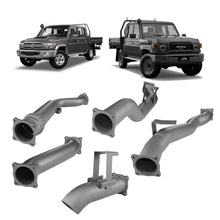 Load image into Gallery viewer, Redback Extreme Duty 4" Turbo Back Exhaust with Resonator for Toyota Landcruiser 79 Series Dual Cab (2012 - 2023)
