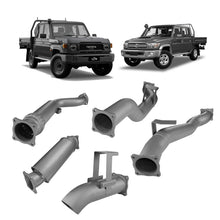 Load image into Gallery viewer, Redback Extreme Duty 4&quot; Turbo Back Exhaust with Resonator for Toyota Landcruiser 79 Series Dual Cab (2012 - 2023)
